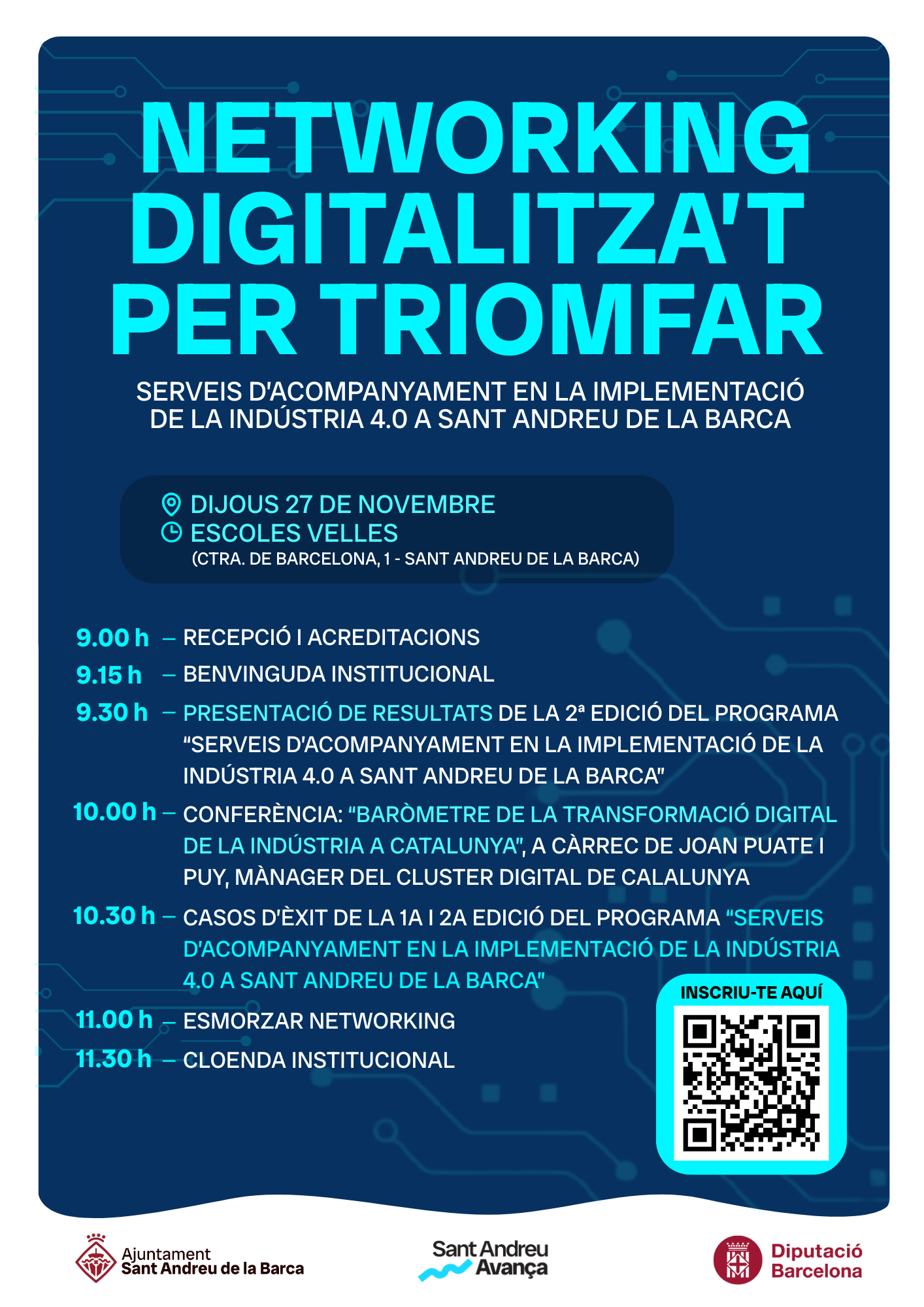  NETWORKING DIGITALITZA’T PER TRIOMFAR  